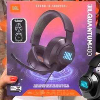 Headset Gamer JBL Quantum 400 Over Ear Preto – JBLQUANTUM400BLK