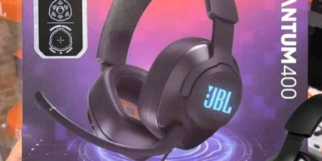 Headset Gamer JBL Quantum 400 Over Ear Preto – JBLQUANTUM400BLK