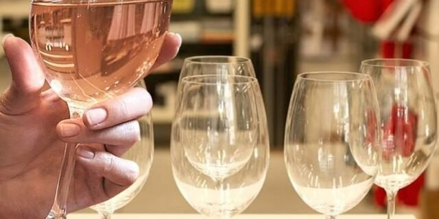 Jogo de Taças para Vinho Cristal 450ml 6 Peças – Haus Sense