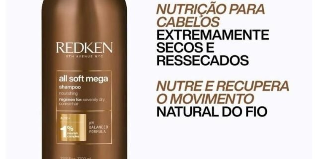 Redken All Soft Mega – Shampoo 1000ml