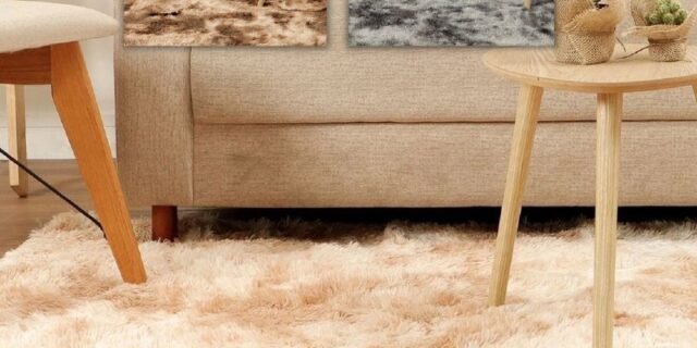 30% de Volta no AME: Tapete para Sala Felpudo 150x200cm Peludo 4mm – Home Basics
