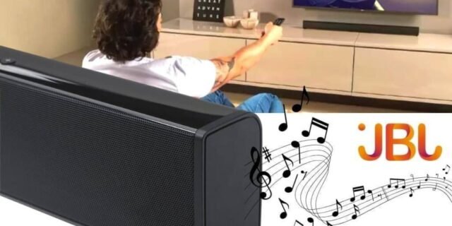 Soundbar JBL Cinema SB110 2.0 Canais 55W Com Bluetooth e Subwoofer Embutido – JBLSB110BLKBR