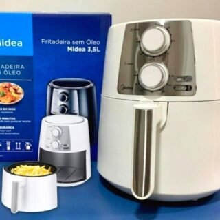 Fritadeira Sem Óleo Air Fryer Midea FRA32 3,5 Litros Branca