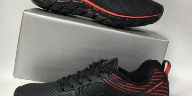 Tênis Olympikus Linear Masculino – Preto+Laranja