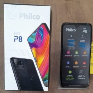 Smartphone Philco Hit P8 Dark Blue 32GB, 3GB RAM, Tela 6” HD+, Câmera Traseira Android 11 e Processador Octa-Core