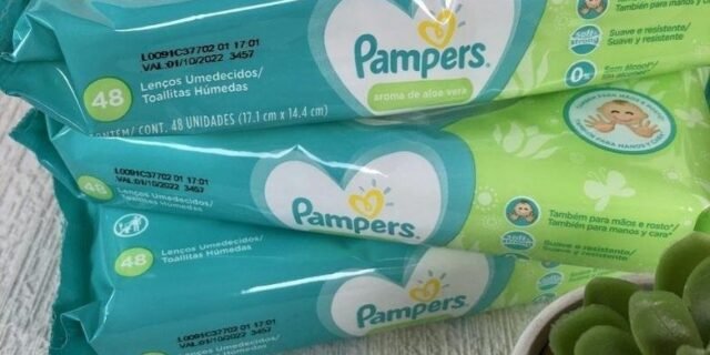 Lenços Umedecidos Pampers 48 Unidades, Pampers (2 Opções)