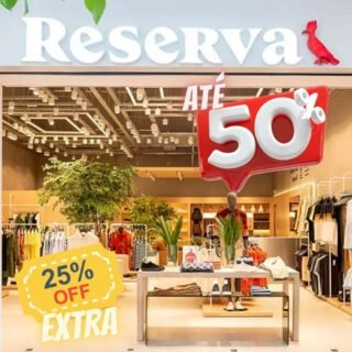 RESERVA com até 50% OFF