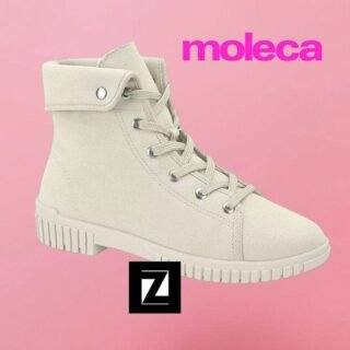 Tênis Cano Longo Moleca Feminino – Branco