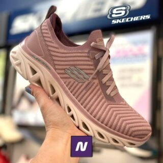 Tênis Skechers Glide Step Sport Feminino – Rosa Antigo