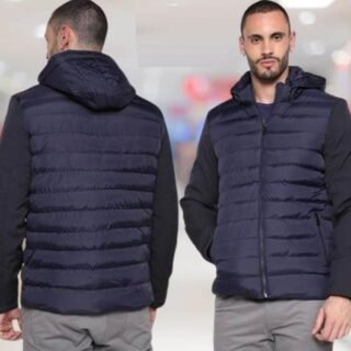 Jaqueta Broken Rules Puffer Capuz Removível Masculina