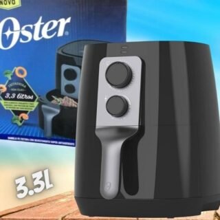 Fritadeira sem óleo, 3.3L, Preto, 127V, Oster