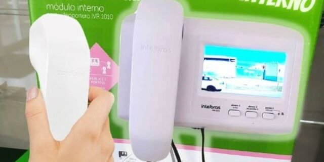 Módulo Interno para Videoporteiro Intelbras IVR 1010 IN – Branco