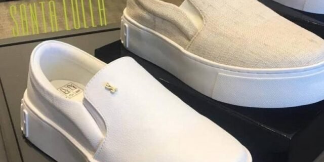 Slip On Santa Lolla Flatform New Pele Feminino