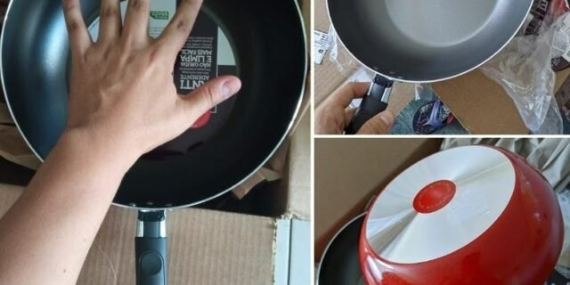 Wok Garlic, 28cm, 4,1 Litros, 28 X 9 Cm, Vermelho, Brinox