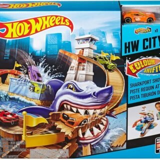 Mattel Hot Wheels City Color Shifter Desafio Do Tubarão, Azul