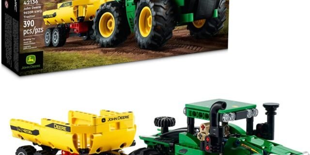 Lego techinic 42136 – trator john deere 9620R 4WD