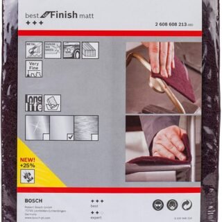 Manta Abrasiva Bosch Best for Finish; 152x229mm Very Fine A