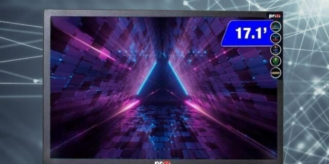 Monitor Led 17.1″ Prizi Slim Widescreen 16:9, 5Ms. 60Hz Preto – PZ0017MHDMI