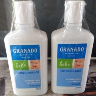 Condicionador Bebê Lavanda, Granado, Branco, 250Ml