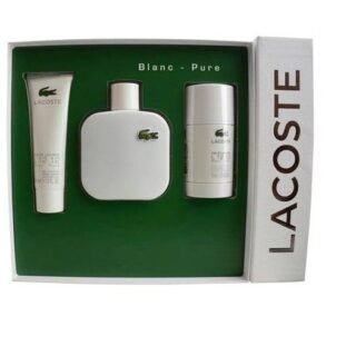 Kit Lacoste L12.12 Blanc Eau de Toilette de 100 ml + Deo Parfum de 150ml + Shower Gel de 50ml