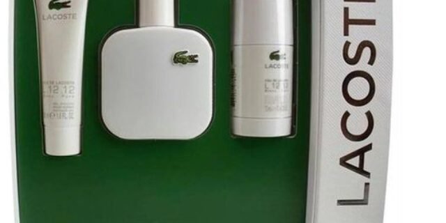 Kit Lacoste L12.12 Blanc Eau de Toilette de 100 ml + Deo Parfum de 150ml + Shower Gel de 50ml
