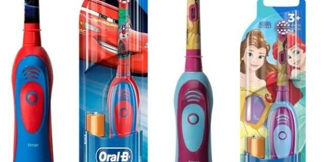 Escova Dental Oral-B Disney + 2 Pilhas AA