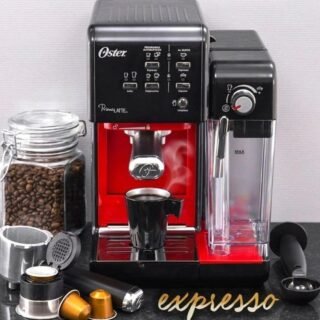 Cafeteira Expresso Prima Latte II, Vermelho, 127V, Oster