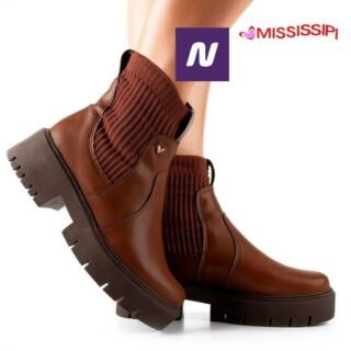 Bota Chelsea Mississipi Tratorada Feminina – Marrom