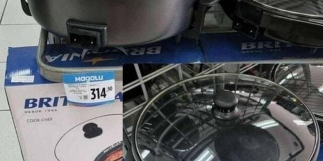 Panela Elétrica Britânia Cook Chef – 1200W SÓ 110V