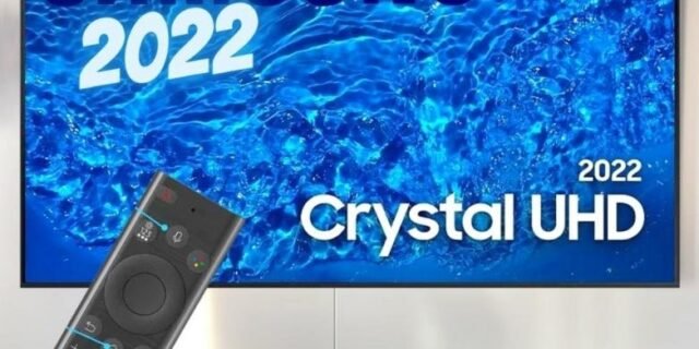 Smart TV Samsung 50 Crystal UHD 4K BU8000, 3 HDMI, 2 USB, Wifi, Bluetooth, Alexa, Google Assistante, Tela Infinita, Preto – UN50BU8000GXZD