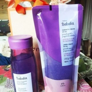 Kit Sabonete Líquido Tododia Ameixa e Flor de Baunilha Refil