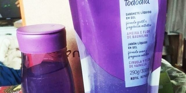 Kit Sabonete Líquido Tododia Ameixa e Flor de Baunilha Refil