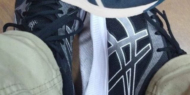 Tênis Asics Blocker 2 Masculino – Azul, Branco