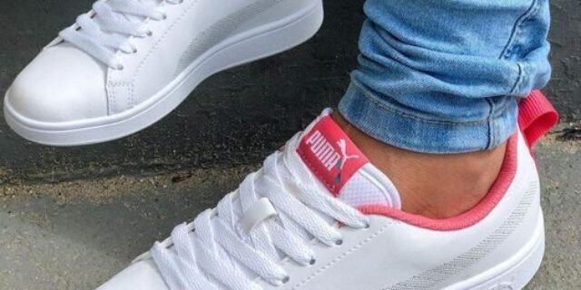 Tênis Puma Puma Smash Ace V2 Bdp Feminino – Rosa+Branco