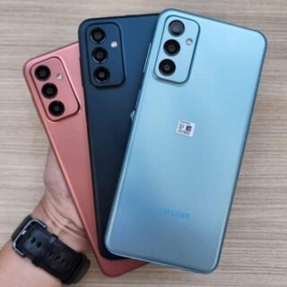 Smartphone Samsung Galaxy M23 5G, 6GB RAM, 128GB, Octa Core, Câmera Tripla 50MP, Tela Infinita 6.6, Azul – SM-M236BLBTZTO