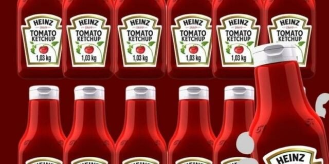 Kit 12 Ketchups Heinz Tradicional 1, 033Kg