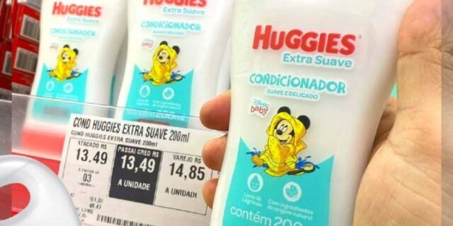Condicionador Infantil Huggies Chá de Camomila – 200ml