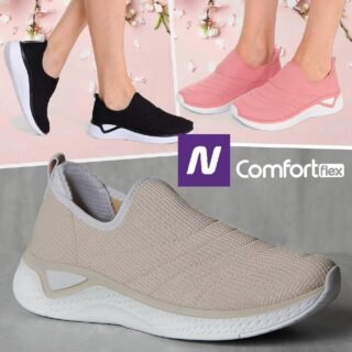 [NETSHOES] Slip On Comfortflex Básico Feminino