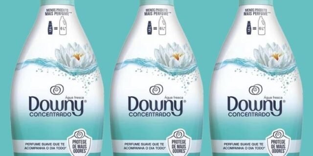 Amaciante Downy Concentrado Água Fresca 1,5L – 3 Unidades