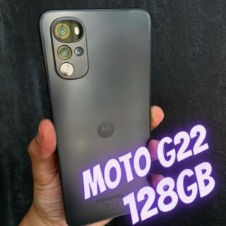 Smartphone Motorola Moto G22, 128GB, 4G, Tela 6,5″ IPS 90Hz, Câmera Quadrupla 50MP, Selfie 16MP, Dual Chip, Android 12