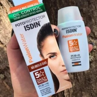 Protetor Solar Facial Isdin – Fotop Fusion Water 5 Stars FPS60 – 50ml