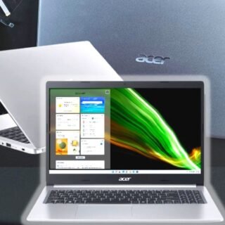 Notebook Acer Aspire 5 Intel Core i5-10210U 8GB 512GB SSD W11 15.6” Prata A515-54-58Z4