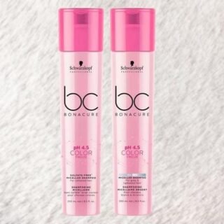Schwarzkopf Professional BC pH 4.5 Color Freeze Kit Shampoo Matizador + Shampoo sem Sulfato