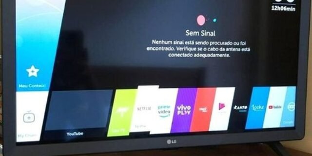 Smart TV LED 24″ Monitor LG 24TL520S, Wi-Fi, WebOS 3.5, DTV Machine Ready