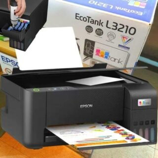 Multifuncional Tanque de Tinta Epson EcoTank L3210 – Impressora, Copiadora, Scanner