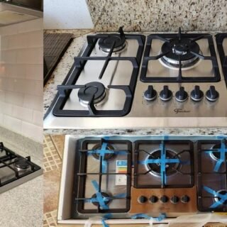 Cooktop 5 Bocas Fischer Infinity Tripla chama Acendimento Super Automático
