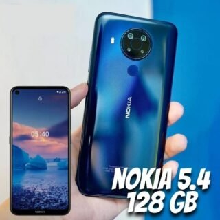 Smartphone Nokia 5.4 128GB Azul 4G 4GB RAM – Octa-Core Tela 6,39” Câm. Quádrupla + Selfie 16MP