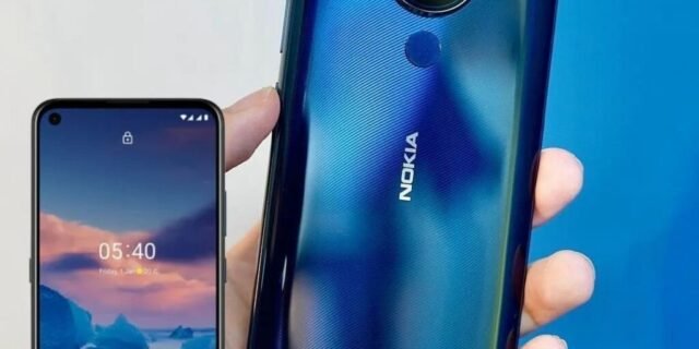 Smartphone Nokia 5.4 128GB Azul 4G 4GB RAM – Octa-Core Tela 6,39” Câm. Quádrupla + Selfie 16MP