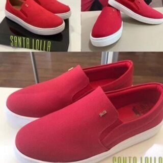 Slip On Santa Lolla Lona Feminino