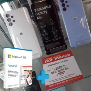 Smartphone Samsung Galaxy A13 128GB 4GB RAM + Microsoft 365 Personal Office 365 1TB